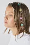 Girls Mini Daisy Clip Set