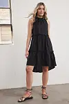 Lydia Ruffle Smock Dress
