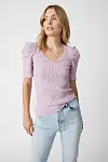 Arden Lace Sleeve Top