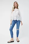 Alana Broderie Top