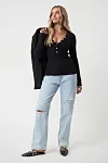 Stella Henley Knit Top