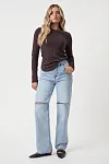 Tiff Long Sleeve Rib Tee