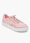 Delicate Lace Zip Sneakers — photo 1 of 1