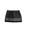 Leather Mini Skirt