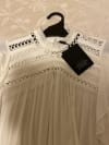 Lace Pleated Top