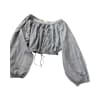 Gathered Crop Top