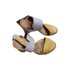 Two-tone Heeled Sandals