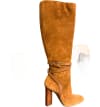 Suede Knee High Boots