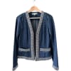 Chain Denim Jacket
