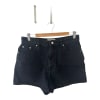 Black Denim Shorts