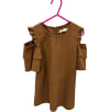 Faux Suede Dress