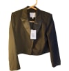 Cropped Tuxedo Blazer