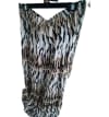 Zebra Print Skirt