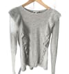 Ruffle Knit Top