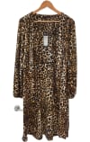 Leopard Print Wrap Dress