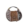 Leather Suede Hobo Bag