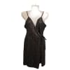 Sequined Wrap Dress