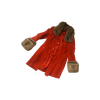 Faux Fur Trim Coat