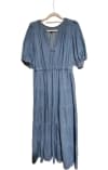 Tiered Denim Dress