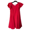 Ruffled Sleeve Dress