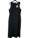 V-Neck Midi Dress