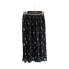 Pleated Midi Skirt