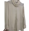 Pleated Cowl Neck Blouse — photo 1 of 1