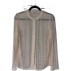 Embellished Sheer Blouse