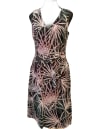 Palm Print Dress