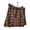 Plaid Pleated Skirt