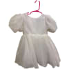 Girls Puff Sleeve Dress