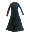 Pleated Midi Dress
