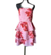 NWT Strapless Floral Party Dress