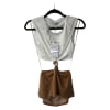 Cut-out Knot shirt