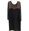 Mesh Ruffle Dress