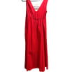 Red Keyhole Dress