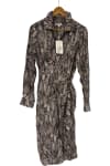 Snakeskin Print Dress