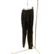 Faux Leather Joggers