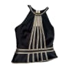 Embellished Halter Top