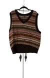 Patterned Knit Vest