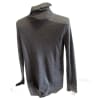 Grey Turtleneck Sweater