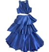 Wave Cut Out Ring Midi Dress