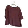 Cupro suede feel Tee