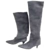 Suede Knee High Boots