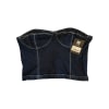 Paisley Denim Corset Top