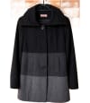 Colour Block Coat