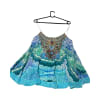 Embellished Silk Top