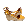 Studded Espadrille Wedges