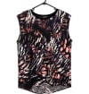 Abstract Sleeveless Top
