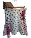 Polka Dot Floral Skirt